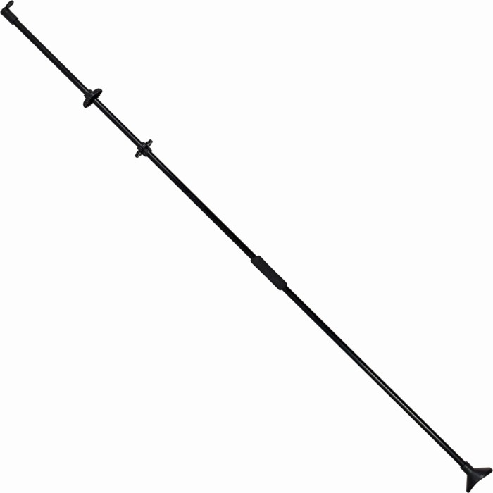 Haller aluminum blowgun, one-piece, black with arrows